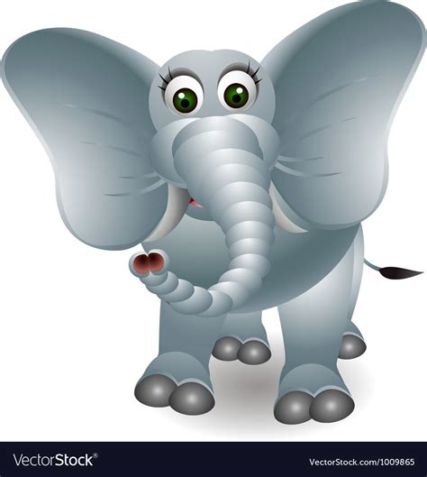 funny elephant cartoon